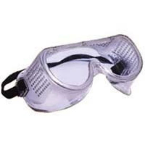 Picture of Safety-goggles With Vents Clear Plastic