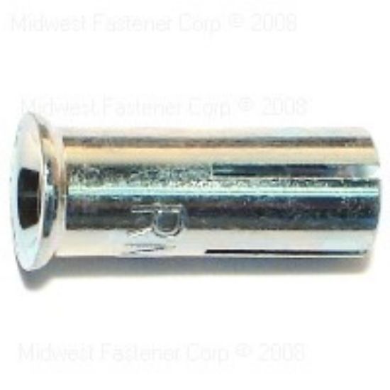 Picture of 1/4-20 TPI 20 Drop-In-Anchor W/L Zinc