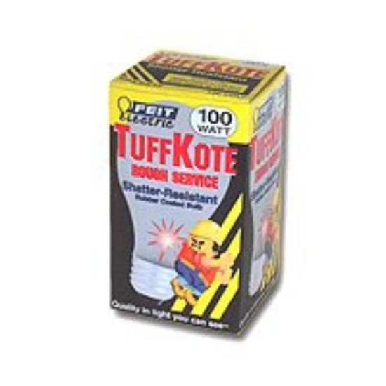 Picture of Light-Bulb A-19 Rough-Service Teflon Coated 130 Volt