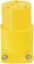 Picture of Electrical-Connector 20-Amp 250-Volt Yellow Vinyl Nema 6-15r