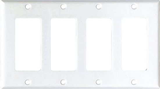 Picture of Wall-Plate 4 Gang Decorator Gfci