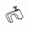 Picture of 3/16" Insulated Coaxial-Cable-Staple