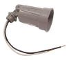 Picture of Light-Bulb-Socket Weather-Proof Single Adjustable Aluminum Gray