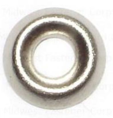 Picture of Finishing-washer Steel Nickel-plated #6