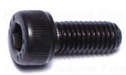 Picture of Machine-Screw Knurled-barrel Socket-cap 5mm-0.80 X 12mm