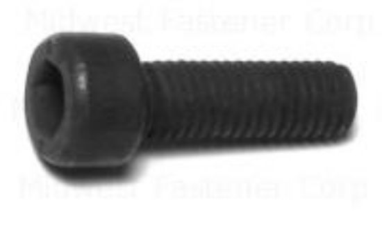 Picture of Machine-Screw Knurled-barrel Socket-cap 5mm-0.80 X 16mm