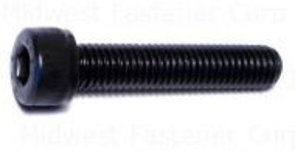Picture of Machine-Screw Knurled-barrel Socket-cap 8mm-1.25 X 40mm