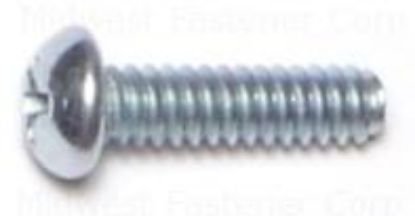 Picture of Machine-Screw 6-32 X 1/2 Round-head Bag/5