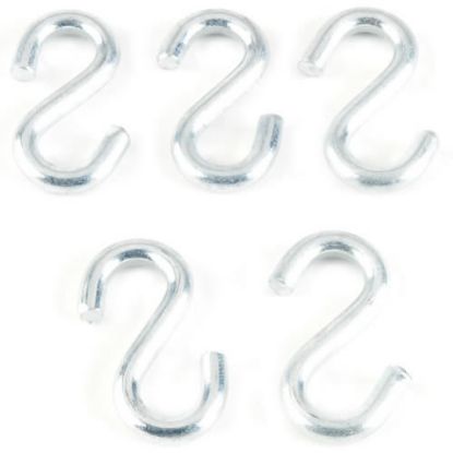 Picture of S" Hooks Zinc-Plated #1-1/2