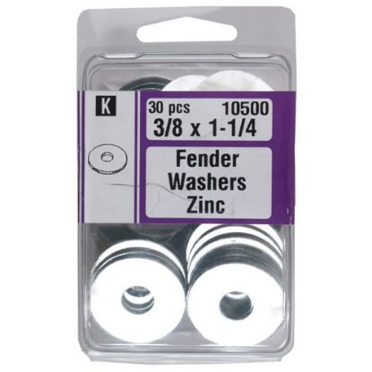 Picture of Fender-Washer Zinc-Plated 3/8" x 1-1/4"