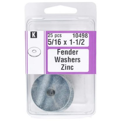 Picture of Fender-Washer Zinc-Plated 5/16" x 1-1/2"