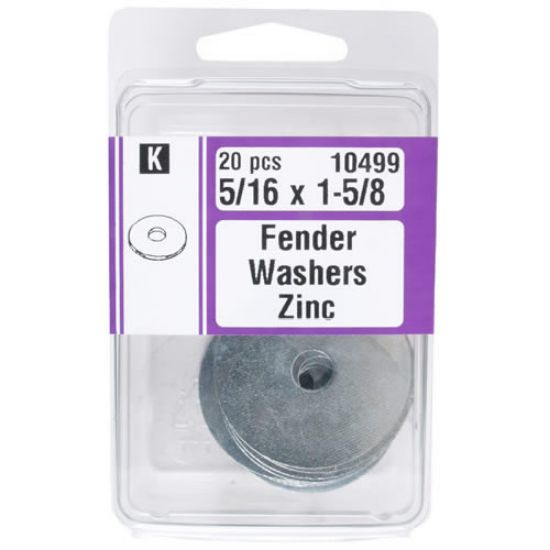 Picture of Fender-Washer Zinc-Plated 5/16" x 1-5/8"