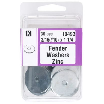Picture of Fender-Washer Zinc-Plated 3/16" x 1-1/4"
