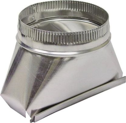 Picture of Lambro 120 Round Range-hood Transition 4" D 3-1/4" X 10" Aluminum