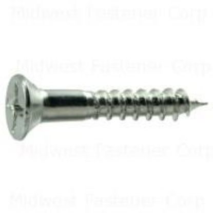 Picture of Wood-Screw 8 X 1-1/4" Phillips Zinc