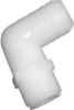 Picture of 1/2" x 1/2" Male Elbow Nylon Hose-Barb X MIP
