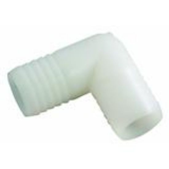 Picture of Nylon Hose-barb Elbow 3/4"