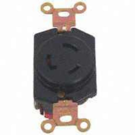 Picture of Twist-lock Receptacle 20-amp Nema L10-20r