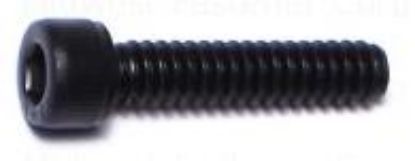 Picture of Machine-Screw Knurled-barrel Socket-cap #6-32 X 5/8"