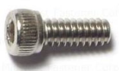 Picture of Machine-Screw Knurled-barrel Socket-cap #6-32 X 3/8"