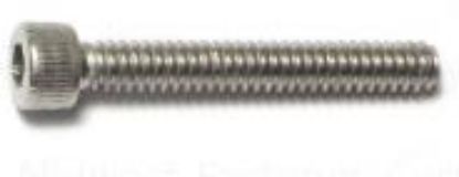 Picture of Machine-Screw Knurled-barrel Socket-cap #6-32 X 1"