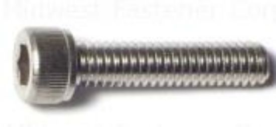 Picture of Machine-Screw Knurled-barrel Socket-cap #8-32 X 3/4"