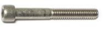 Picture of Machine-Screw Knurled-barrel Socket-cap 1/4"-20 X 2"