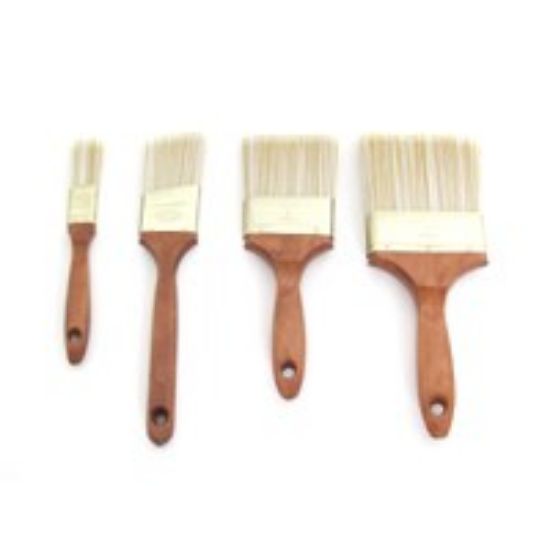Picture of Brush Set Wood-Handle Bristle 4-Piece