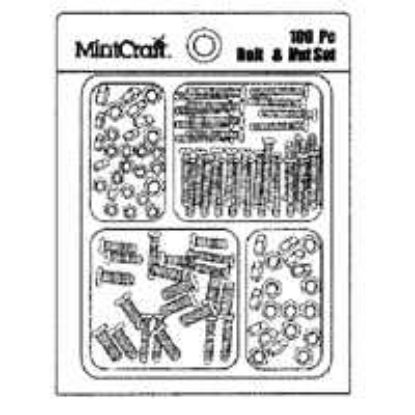 Picture of Bolt And Nut Set 100-piece
