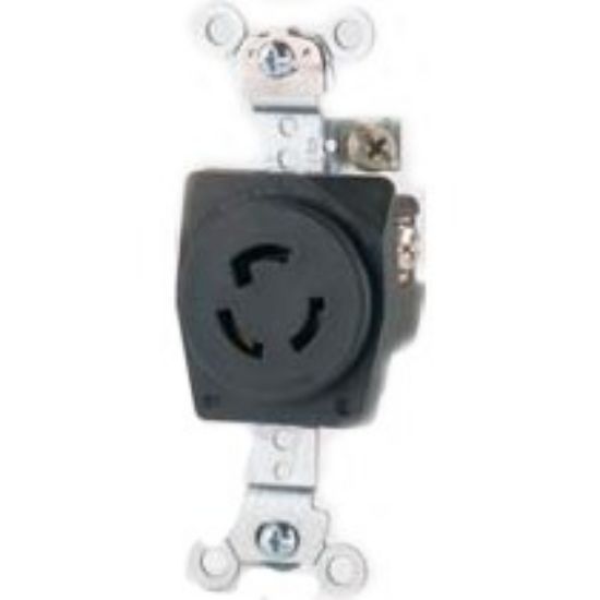 Picture of Locking Electrical-Outlet 15-amp 125-volt Nema L5-15r