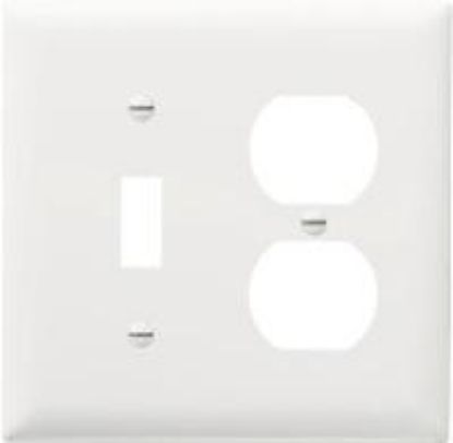 Picture of Combination-Toggle-Duplex Receptacle Wall-Plate