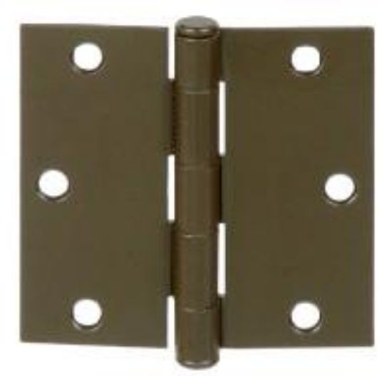 Picture of 3-1/2" Bronze Square Door-Hinge