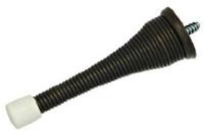 Picture of 3" Bronze Spring Door-Stop