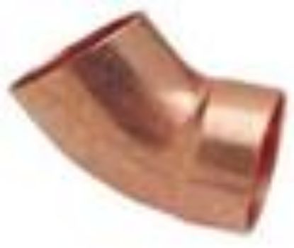 Picture of DWV-Rated Wrot-copper Street 45°-Elbow Ftg X C 2"