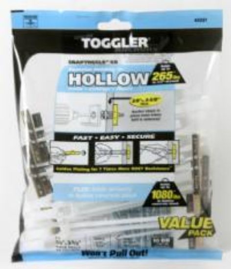 Picture of 10 Bb Toggle-bolt & 10 1/4-20 Tpi 20 X 2-1/2" Combination Head Bolts In Bag