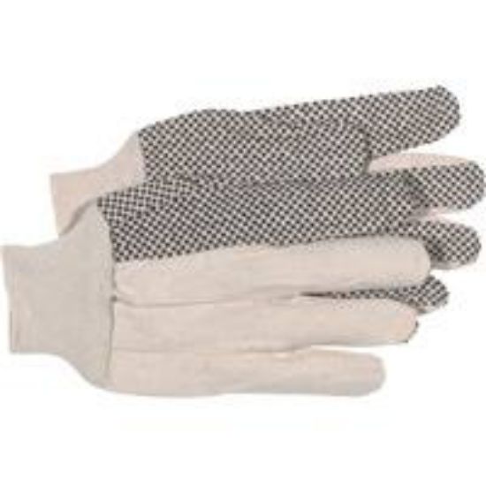 Picture of Plastic Dot Canvas Gloves