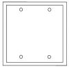 Picture of Wall-plate Midsize Polycarbonate
