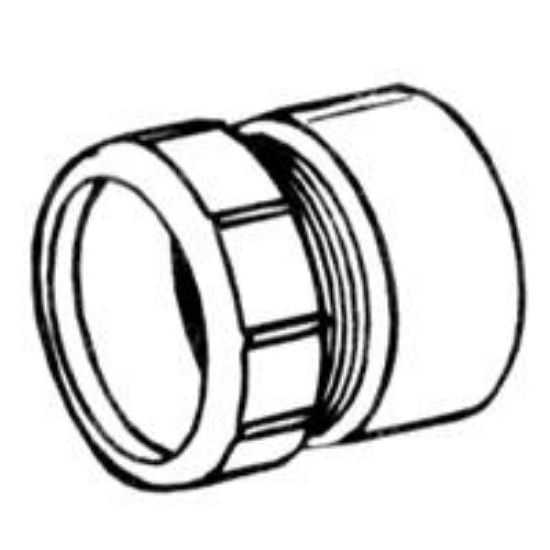 Picture of WASTE ADAPTER 1-1/2" PVC