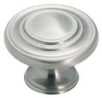 Picture of 1-3/8" Chrome 3-Ring Cabinet-Knob