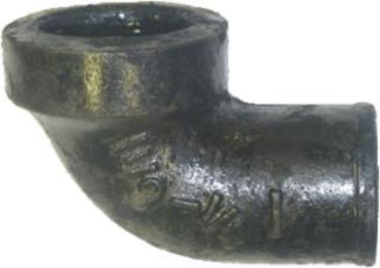 Picture of No-Hub Tapped Quarter-Bend 2"