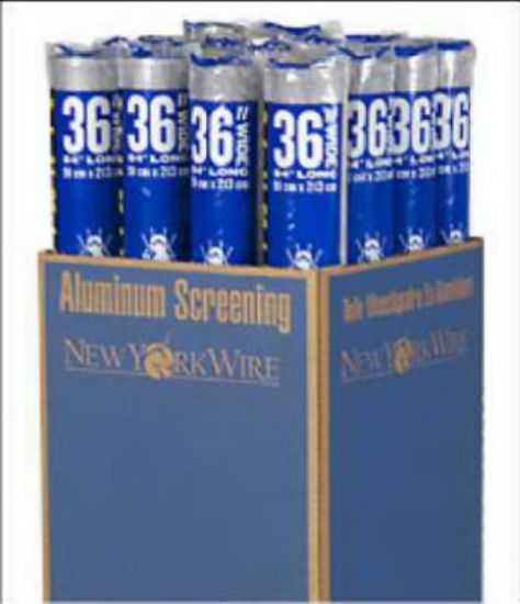 Picture of Window-Screen Bright Aluminum 24" x 84"