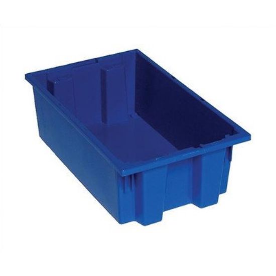 Picture of 18" x 11" x 6" Polypropylene Tote Blue