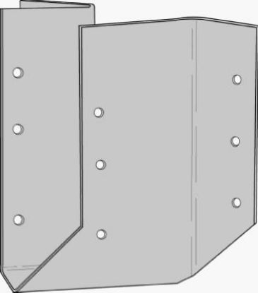 Picture of 2 x 6-8 Left Skew Joist-Hanger
