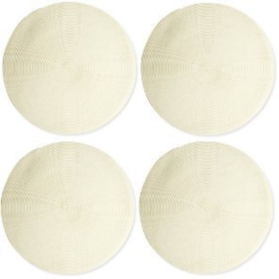 Picture of Round Woven Place-Mat Ivory