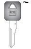 Picture of B77P Key-Blank RUBBERHEAD