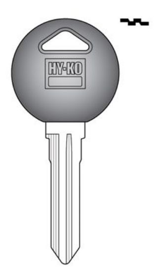 Picture of MZ13P Key-Blank MAZDA RUBBERHD