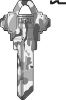 Picture of SC1-06 Keyblank- Camouflage