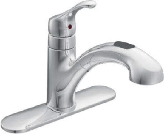Picture of Chrome Single PullOut Faucet