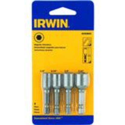 Picture of Nut-setter Lobular 4 Piece Set 1/4" 5/16" 3/8" 7/16" 1-7/8" Oal