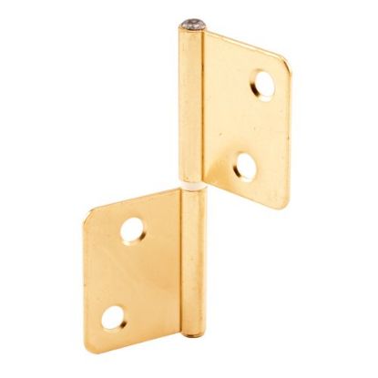 Picture of Bifold Shutter-Hinge Steel Brass-plated 3" C 1-5/16"